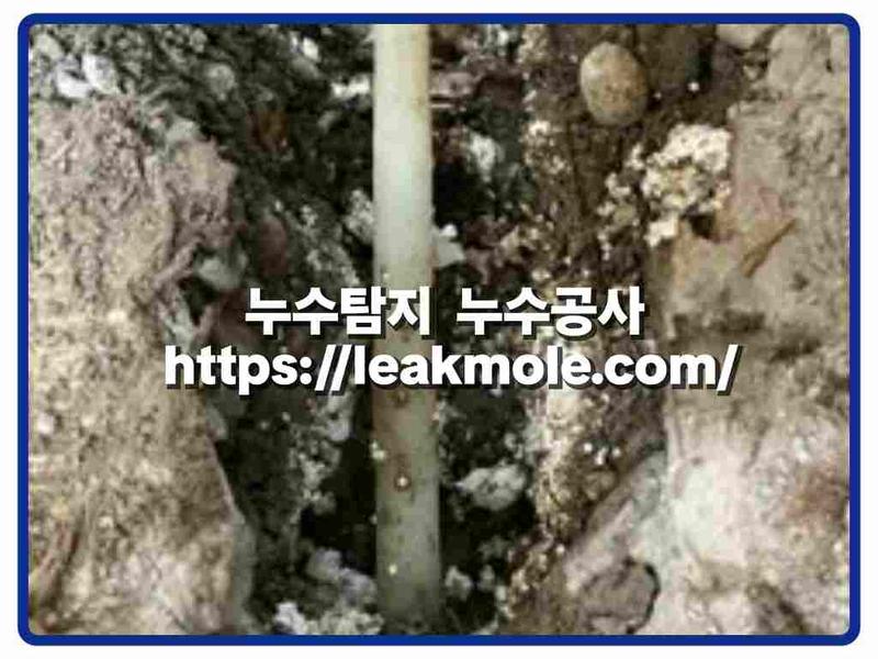 누수탐지 현장 작업 사진 6